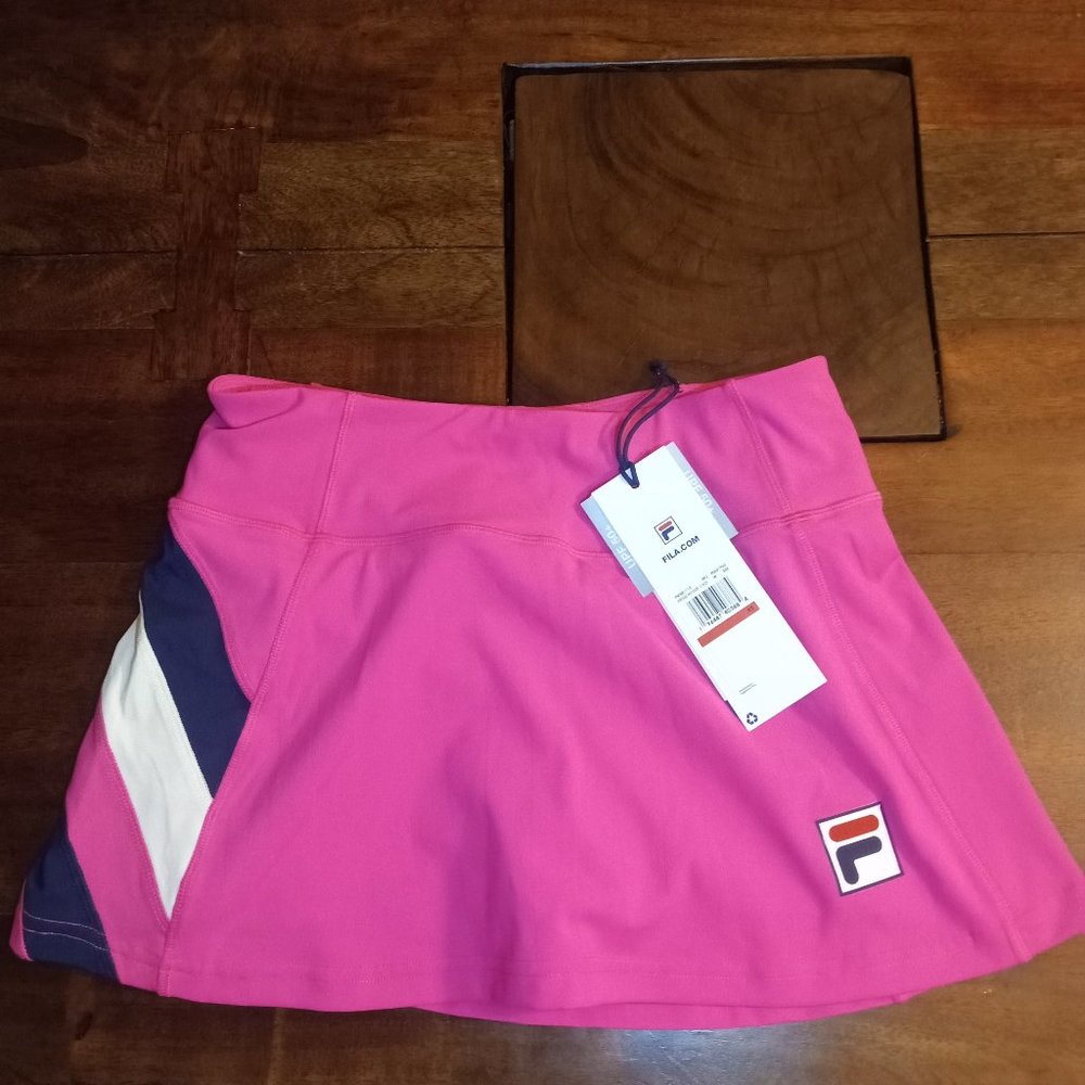 Brand New pink Heritage vintage FILA skort(free gift)